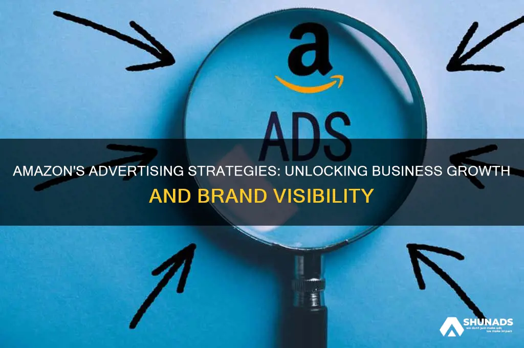 how does amazon advertise their business