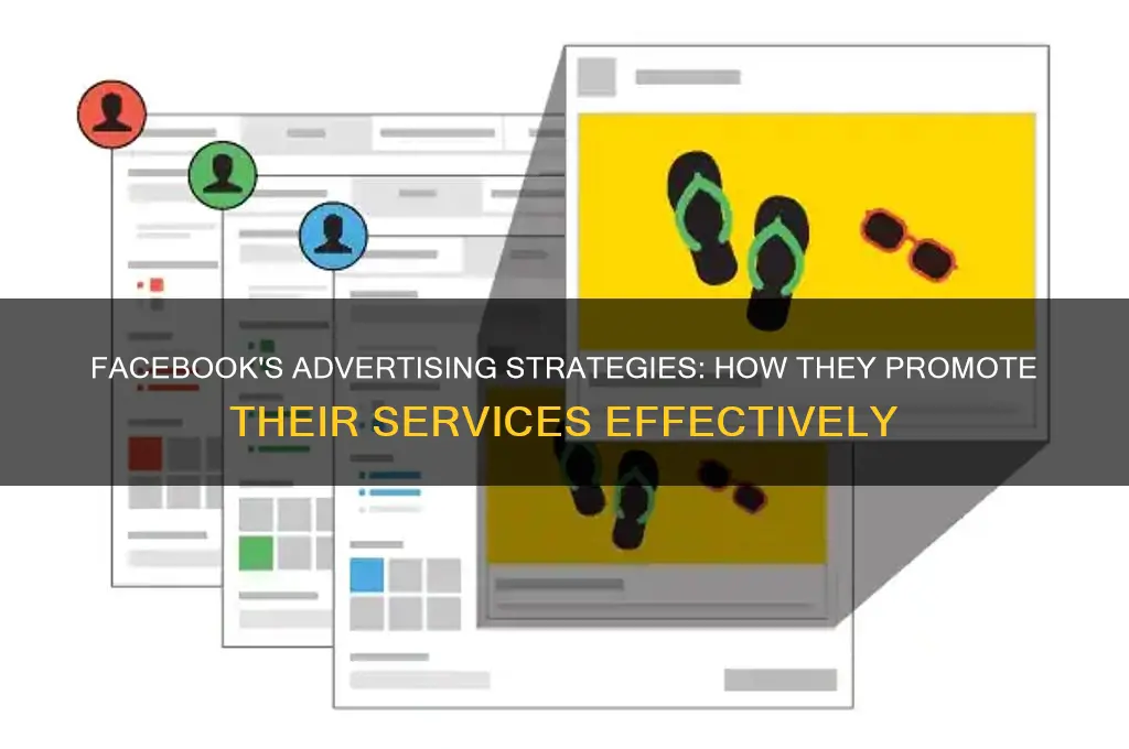 how does facebook advertise their services