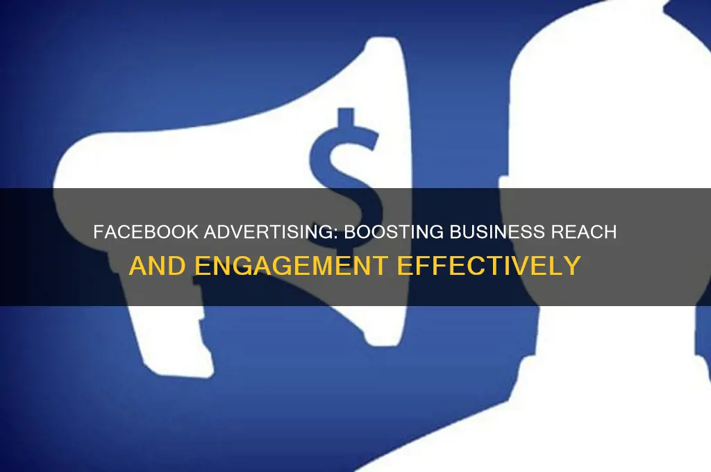 how does facebook help advertising