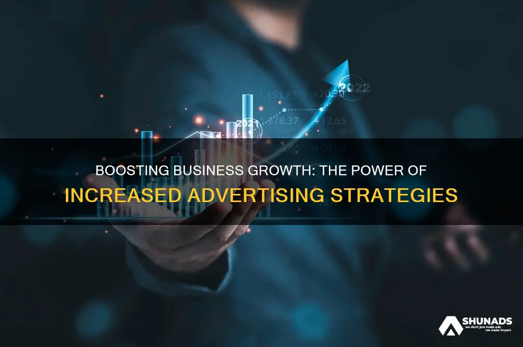 how does increase advertising aid a business