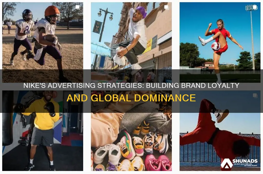 how does nike use advertising
