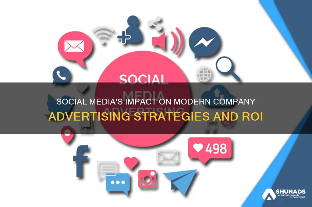 how does social media affect company advertising