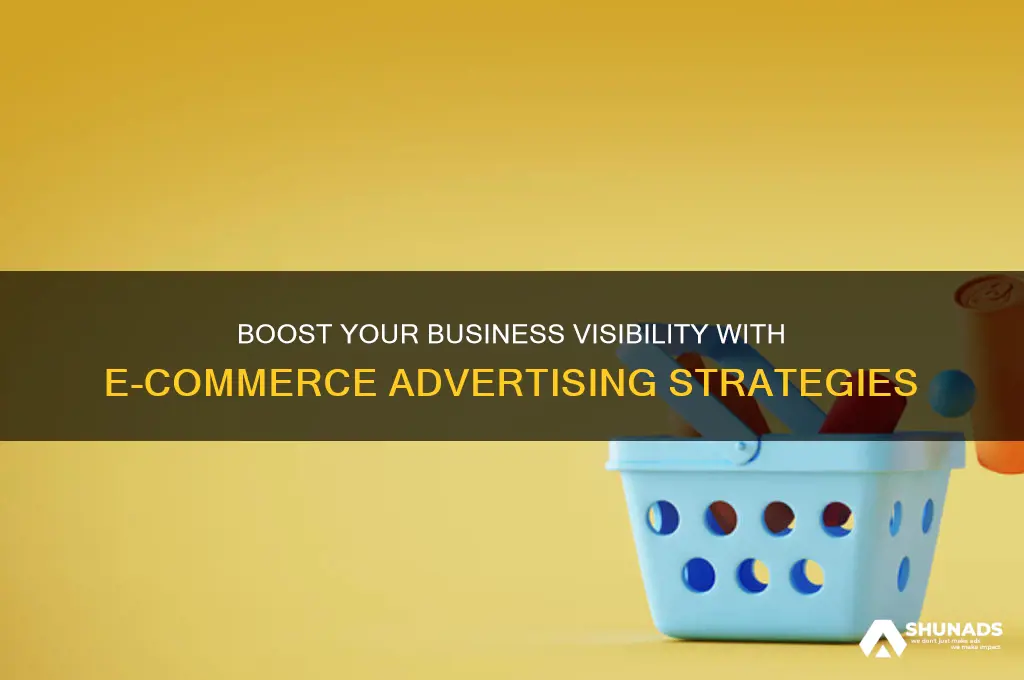 how e comerce help to advertise your business