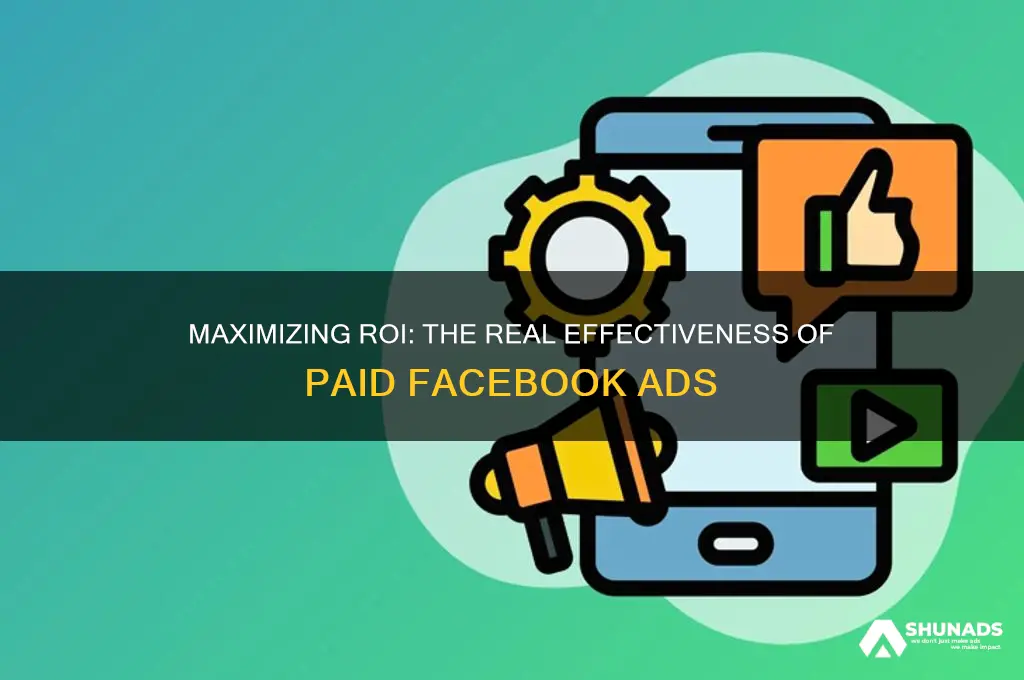how effective are paid facebook advertisements