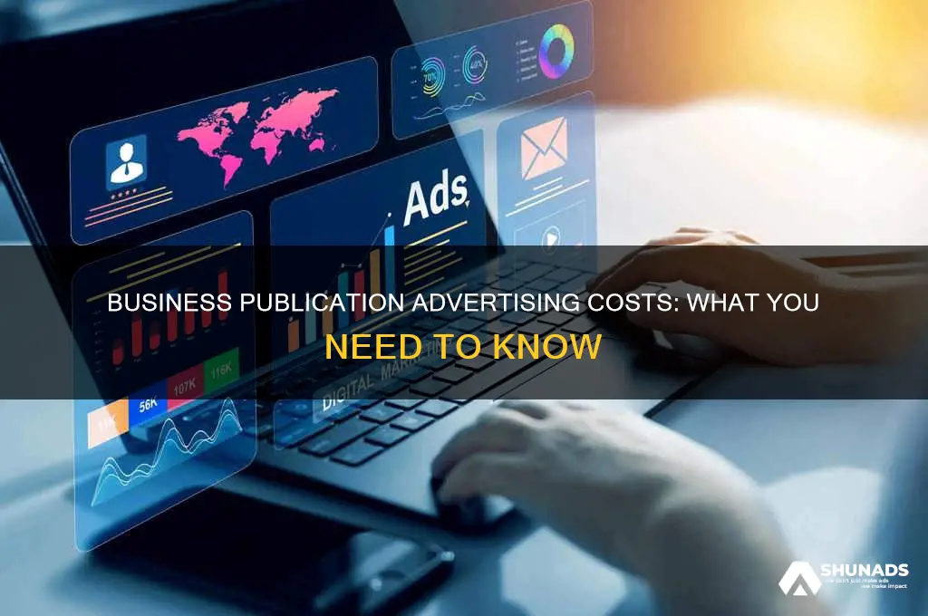 how expensive is business publication advertising