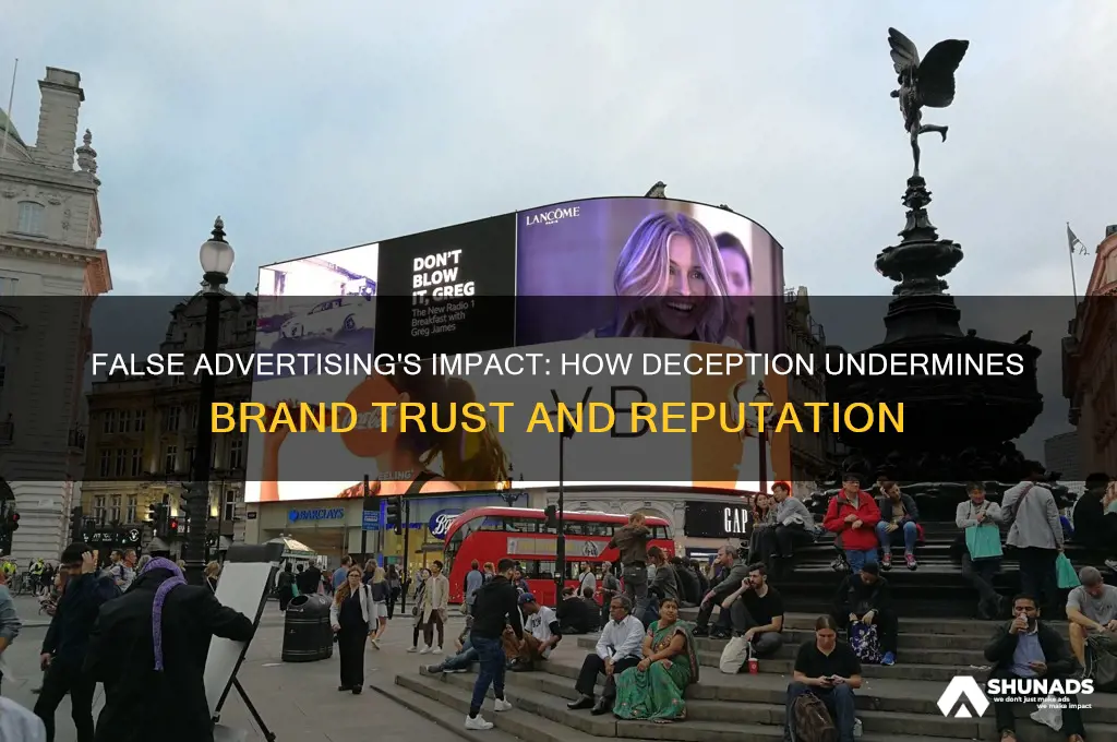 how false advertising can damage your company
