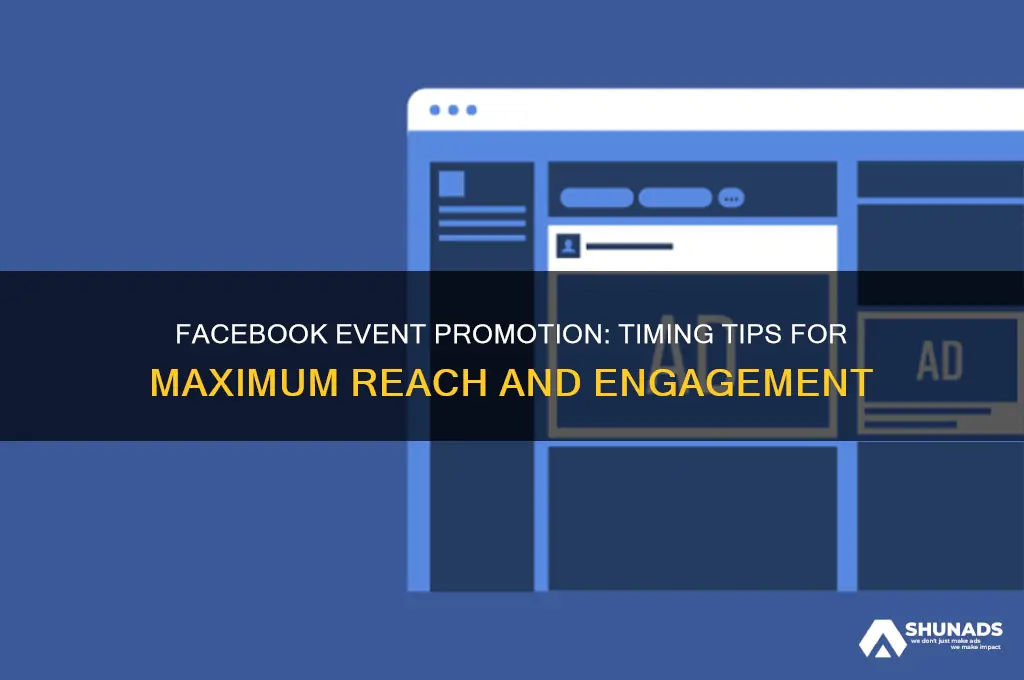 how far in advance to advertise an event on facebook