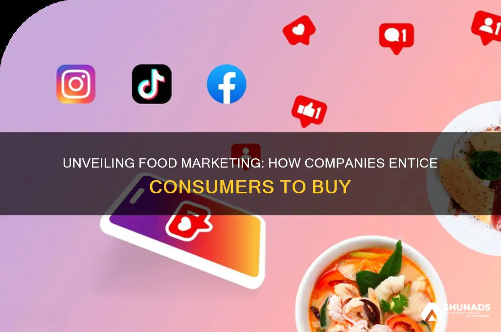 how food companies advertise