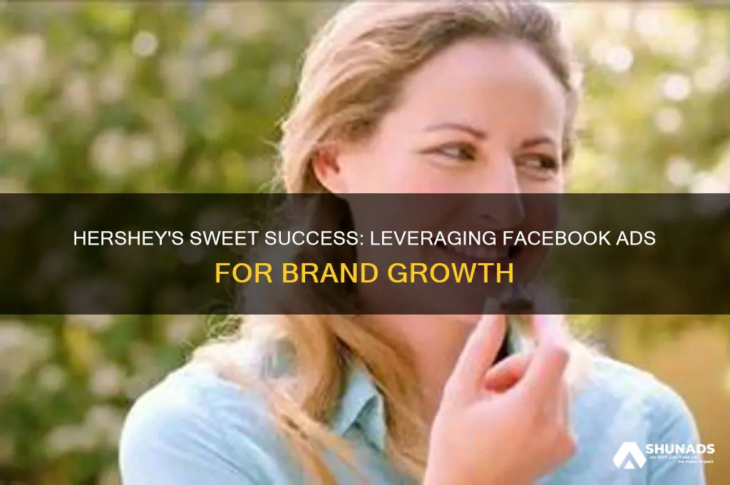 how hershey is using facebook for advertisement