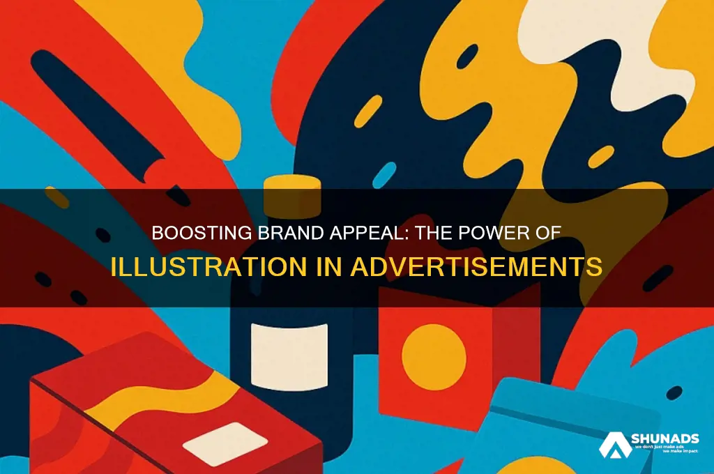 how illustration in advertisements can be used
