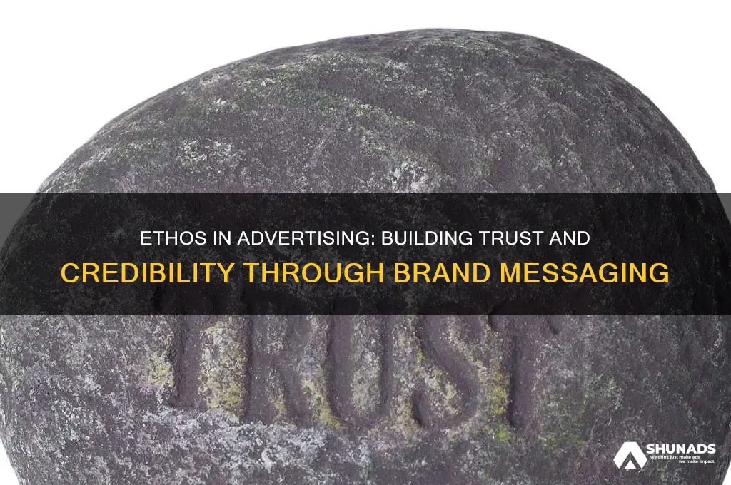how is ethos used in advertising