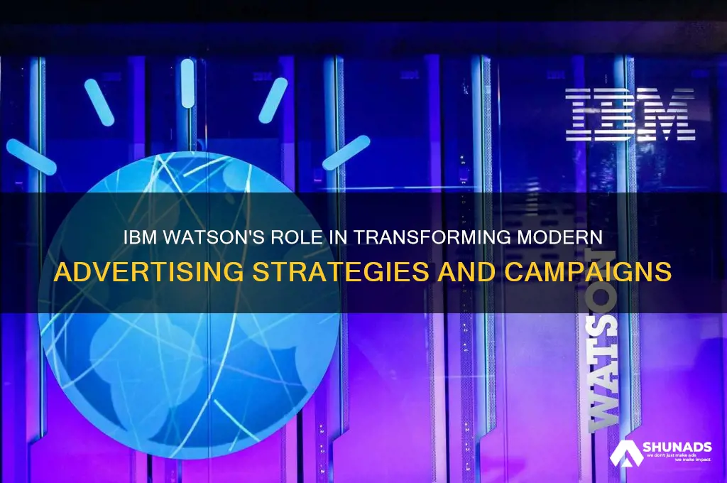 how is ibm watson used for advertising