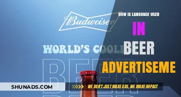 Brewing Words: Decoding Language Strategies in Beer Advertisements