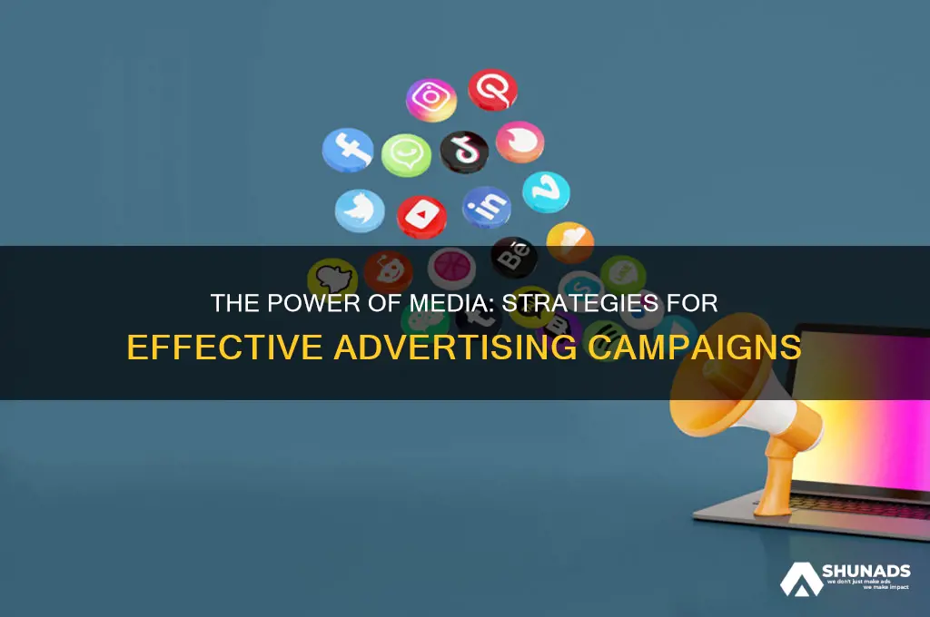 how is media used for advertising