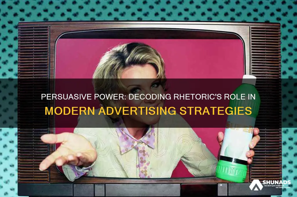 how is rhetoric used in advertising