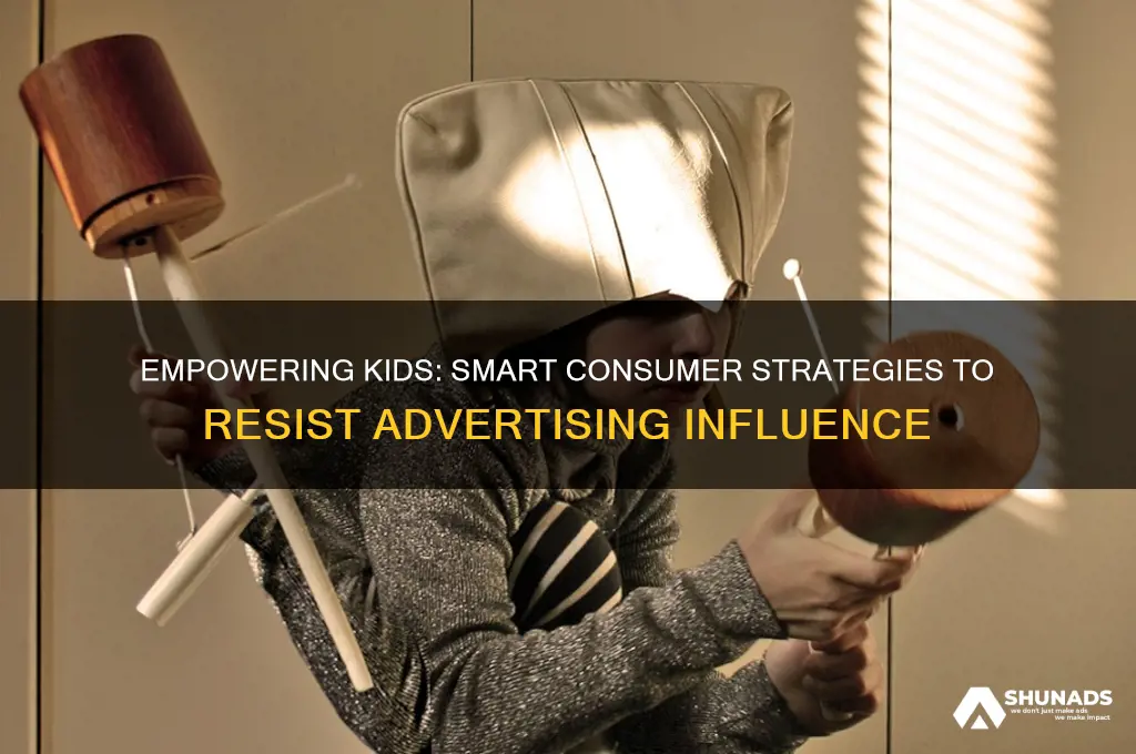 how kids can resist advertising and be smart consumers