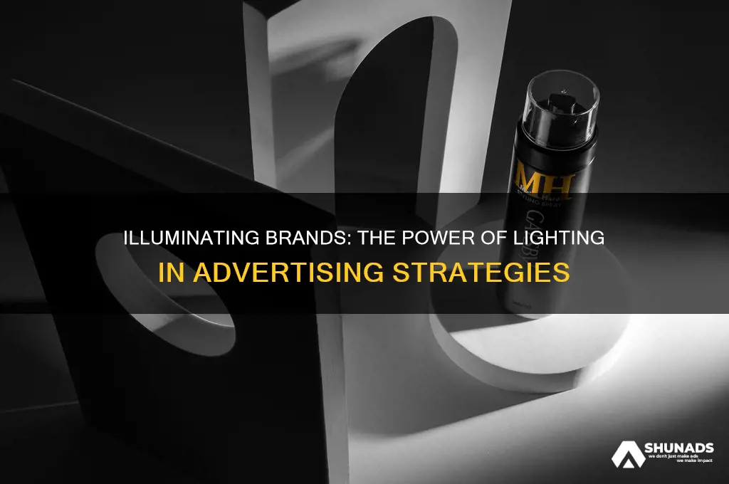 how lighting is used in advertising