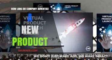 Effective Product Launch: How Long Should Companies Advertise New Offerings?