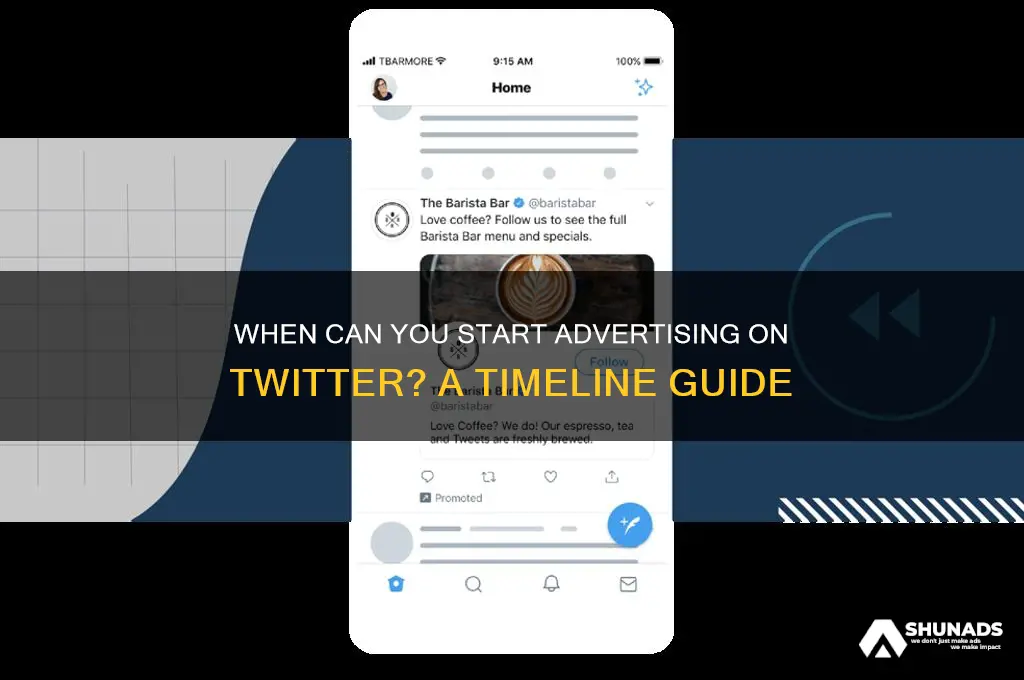 how long until i can advertise on twitter