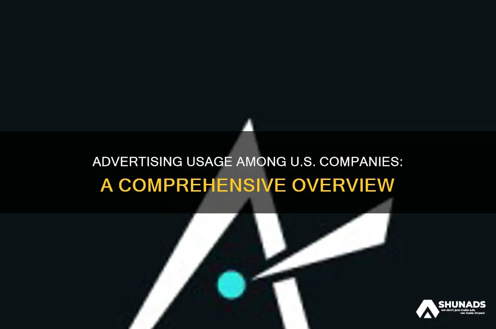 how many companies in the united states use advertising
