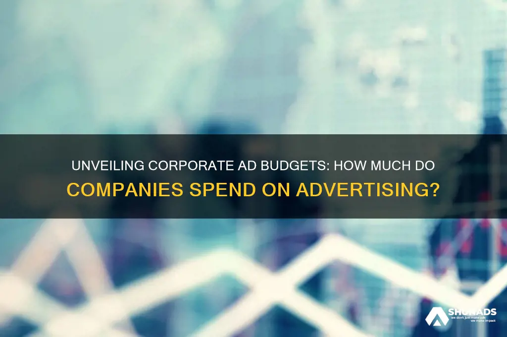 how many do companies spend on advertising