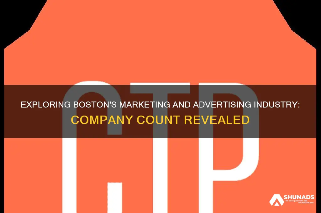 how many marketing and advertising companies in boston
