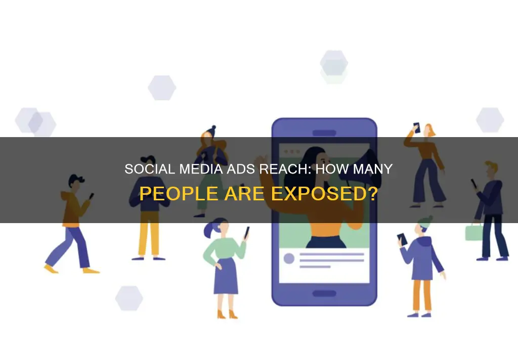 how many people are exposed to social media business advertisements
