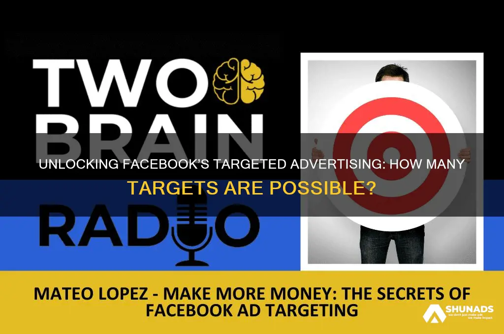 how many targets in facebook targeted advertising