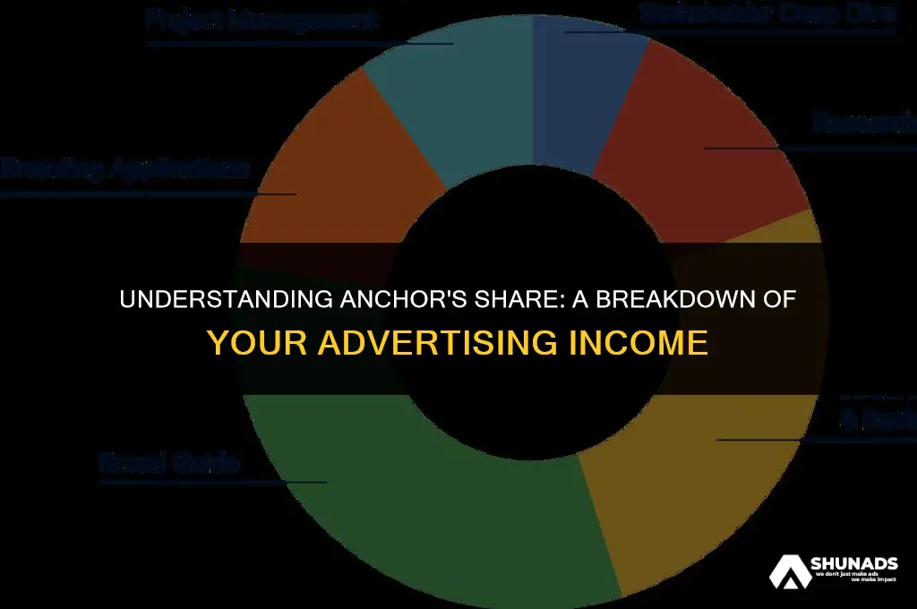 how much of my advertising income does anchor get