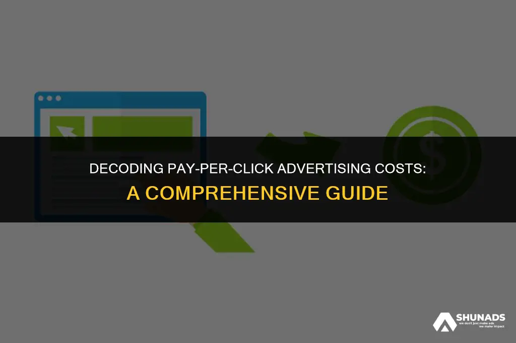 how much pay per click advertising cost