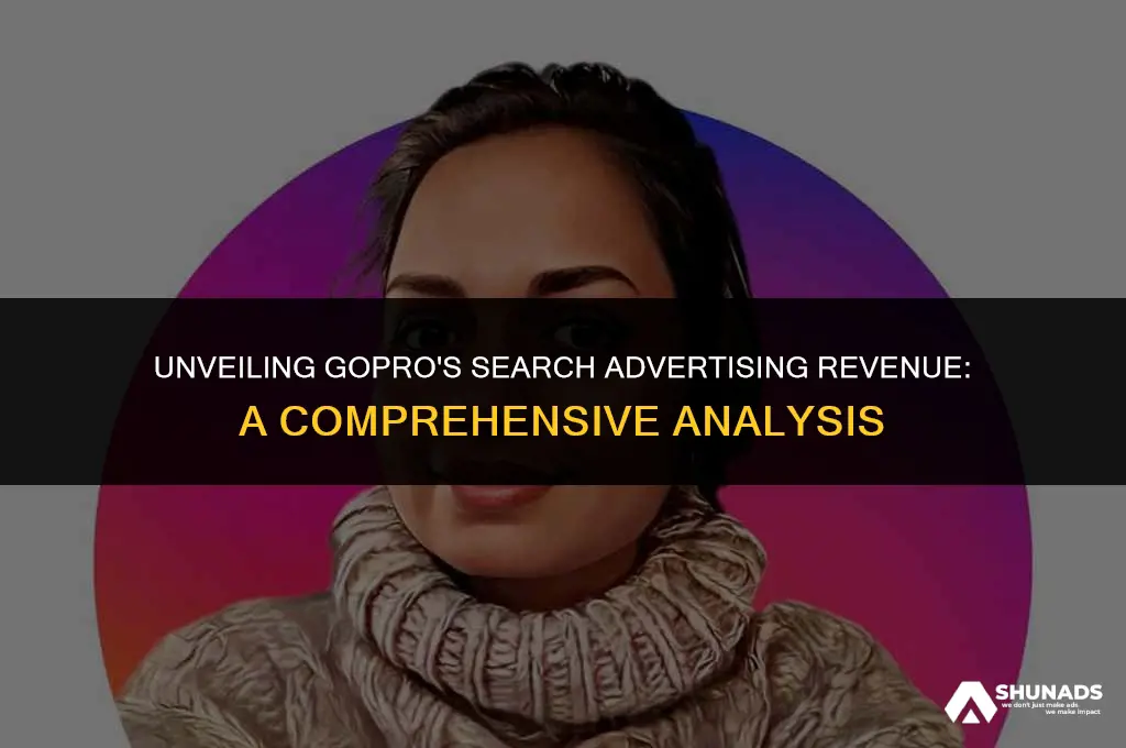 how much revenue does gopro get from search advertising