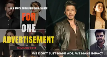 Decoding Shahrukh Khan's Advertisement Fees: A Comprehensive Breakdown
