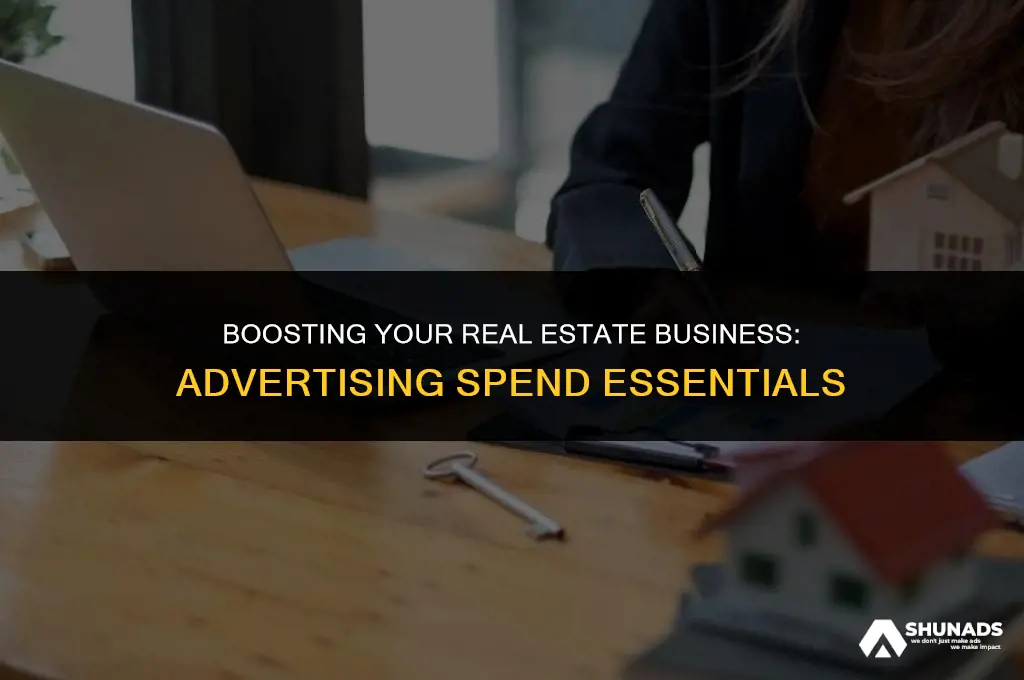 how much should a realtor spend on advertising