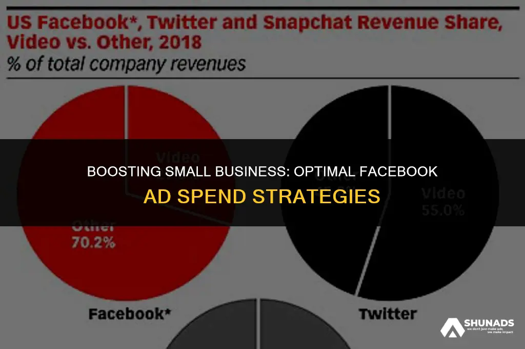 how much should a small business spend on facebook advertising