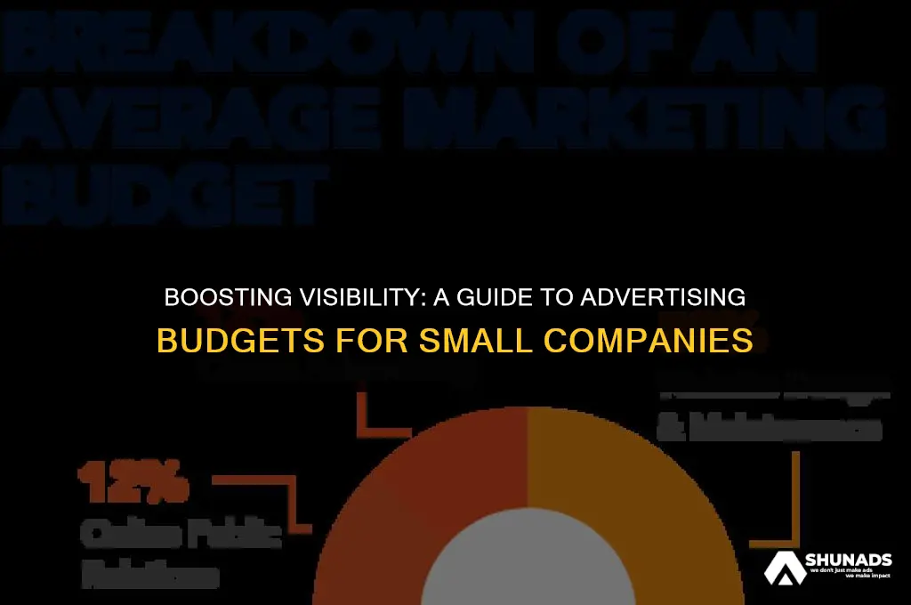 how much should a small company spend on advertising