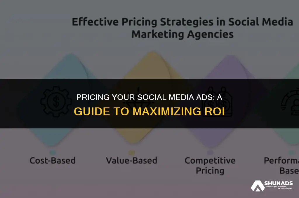 how much should charge for social media advertising