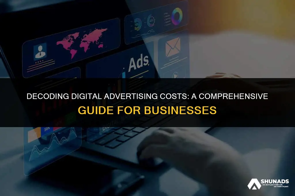 how much should digital advertising cost