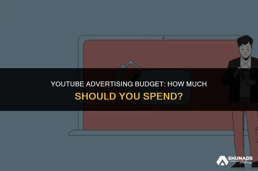 how much should i spend advertising on youtubw