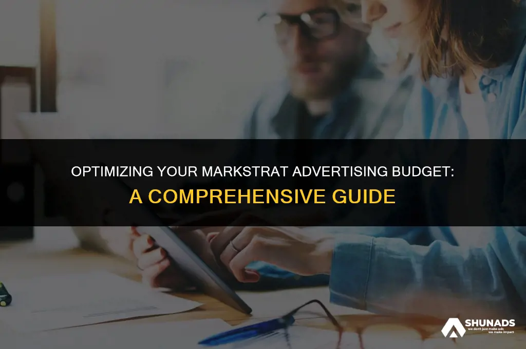 how much should you spend on advertising markstrat