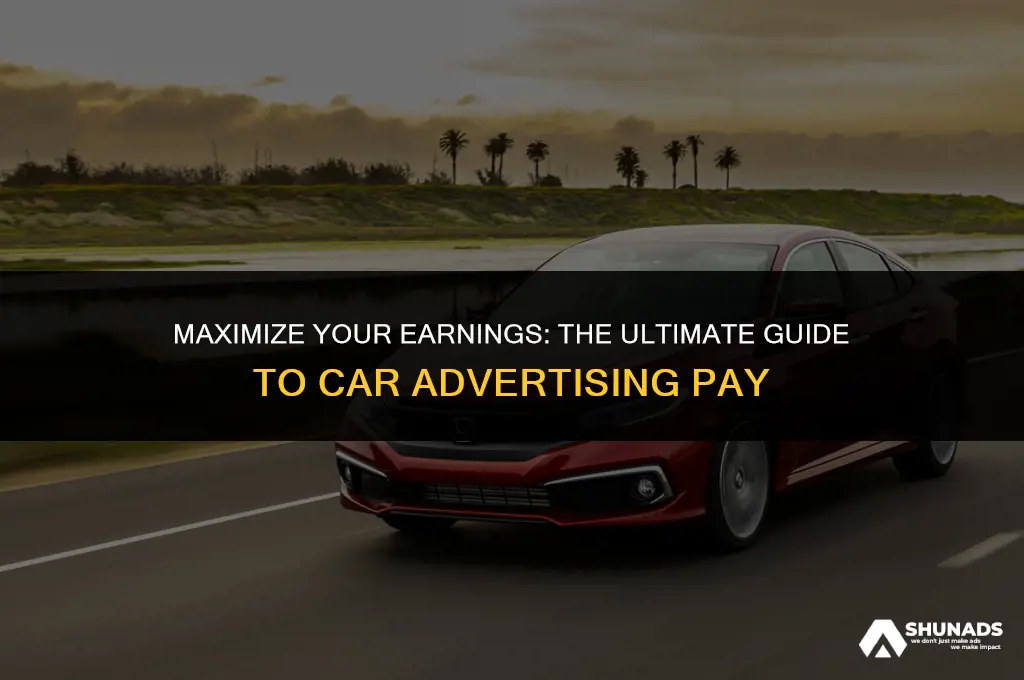 how much they pay to put advertising on your car