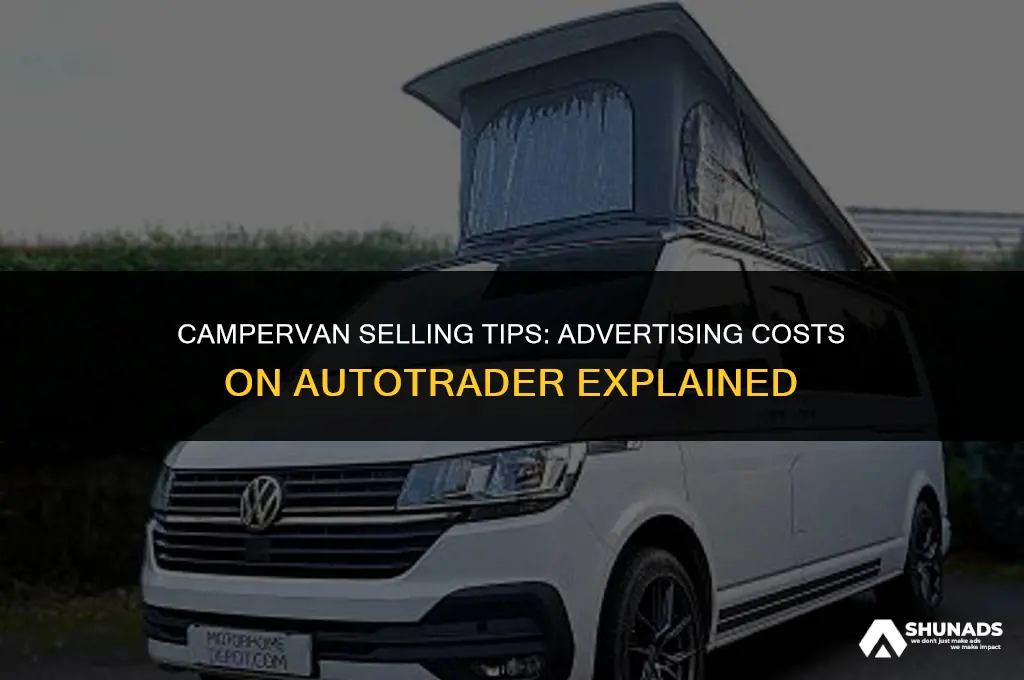 how much to advertise a campervan on autotrader