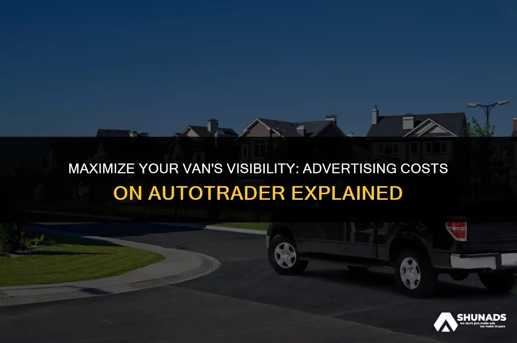 how much to advertise a van on autotrader