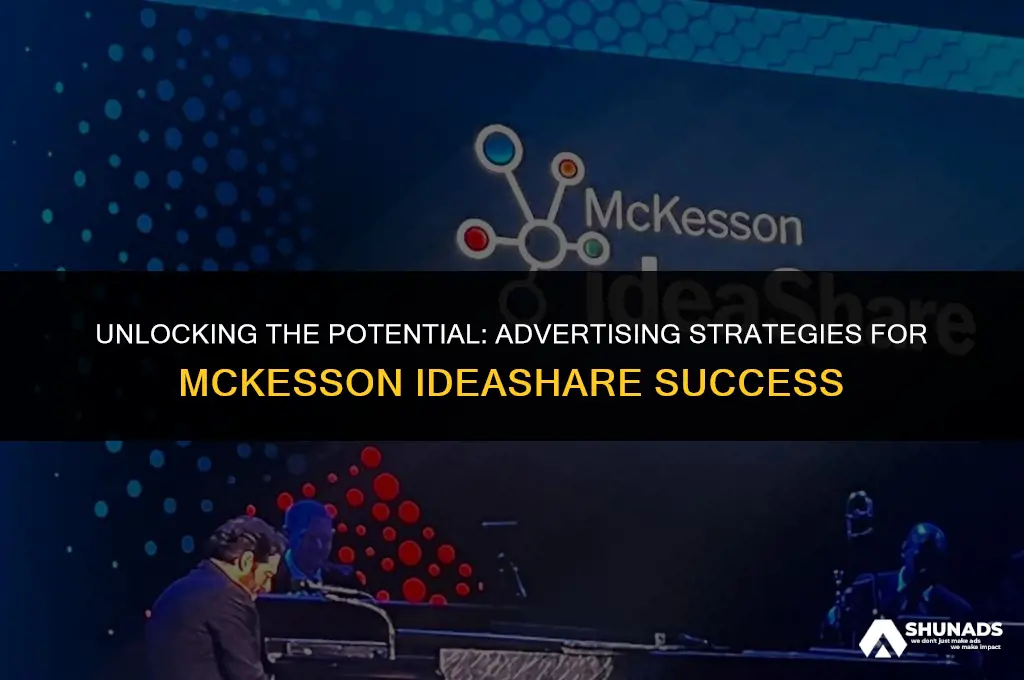 how much to advertise at mckesson ideashare
