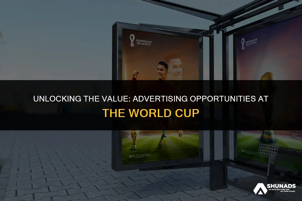 how much to advertise at the world cup