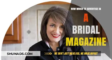 Budgeting Bliss: Bridal Magazine Advertising Costs Unveiled
