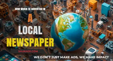 Unlocking Local Reach: A Guide to Newspaper Advertising Costs