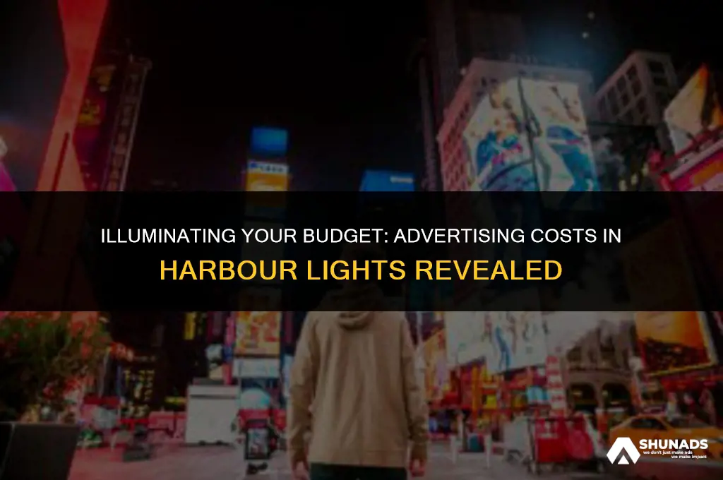 how much to advertise in harbour lights