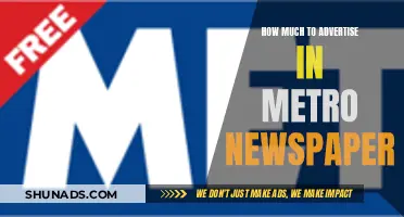 Unlocking the Power of Metro Newspaper Ads: A Cost Guide