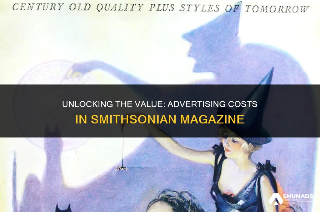 how much to advertise in smithsonian magazine