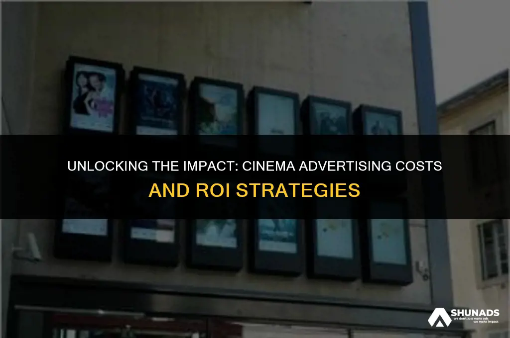 how much to advertise in the cinema
